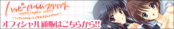 『ハッピー・ハーレム・スクリプト~こんなにHな女の子が実在するわけがない!~』は2011年4月28日発売予定です。